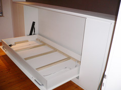 Highboard mit integriertem Klappbett